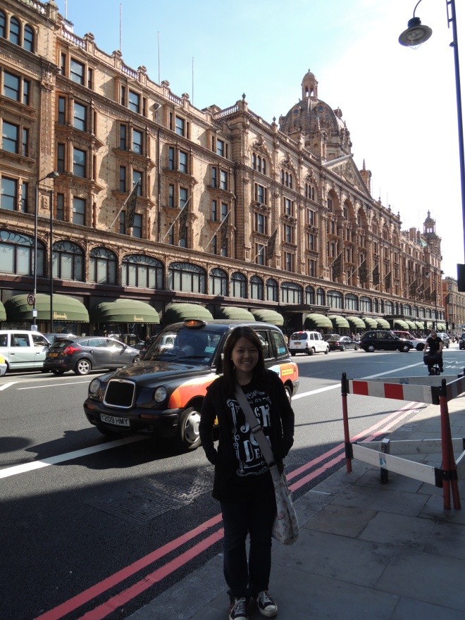 Harrods is so huge I'm not even kidding also Jack and Dean shirt hahaHA